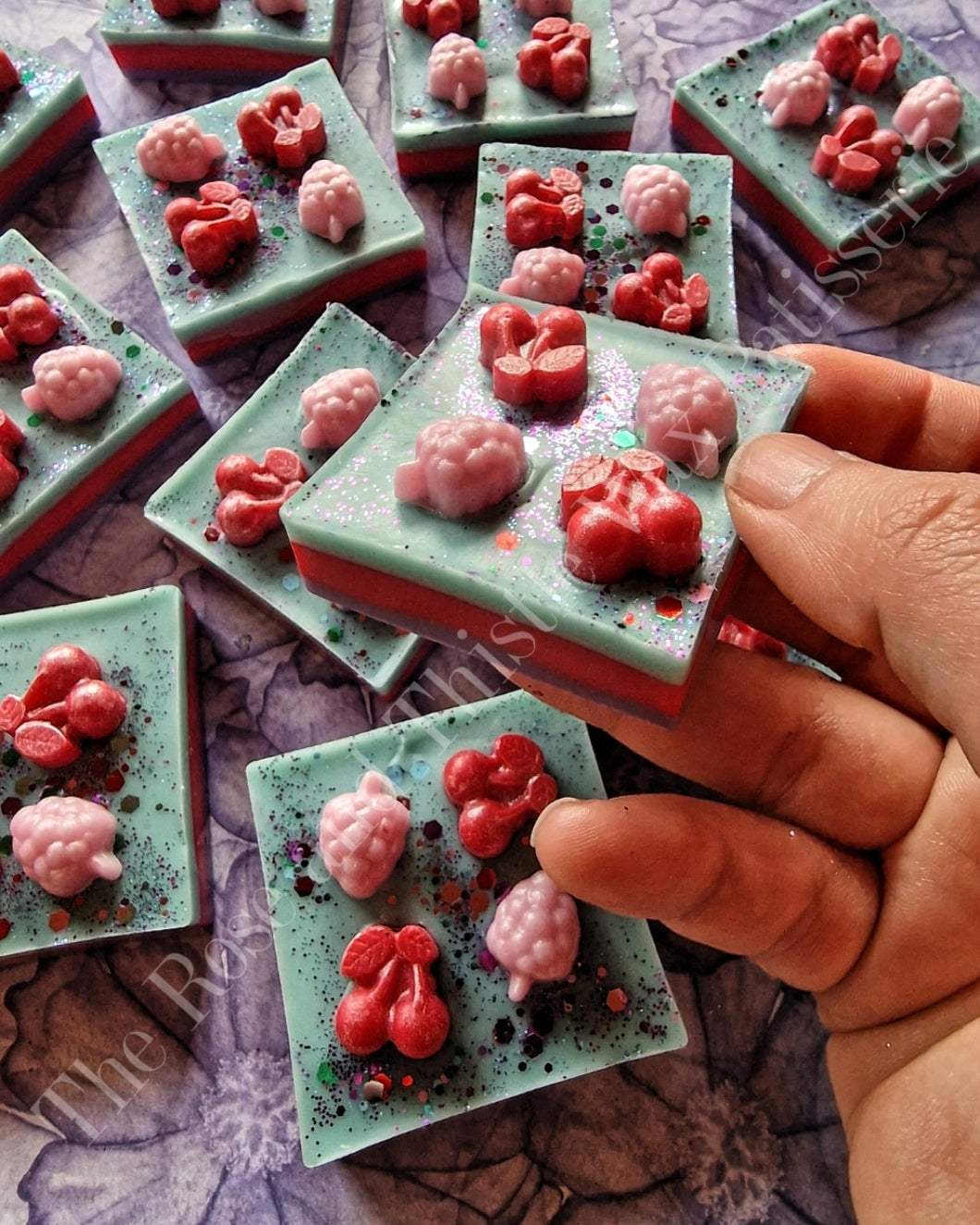 Berry Dust Wax Melt Mini Slab