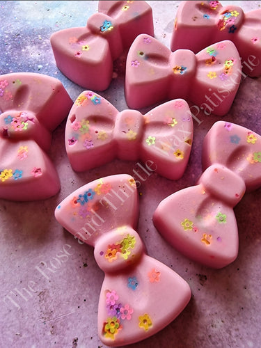 Cherry Kisses and Candy Hearts Soy Wax Melt Bow
