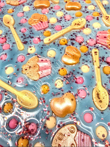 Peach Caramel Cupcake Soy Wax Melt Brittle.