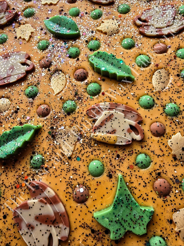 Recharging Caffeine and Cedar Wax Melt Brittle