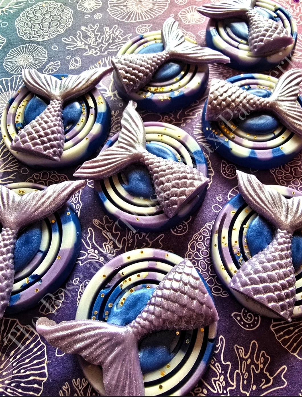 Heavenly Cedar & Salted Lavender Soy Wax Melt Shape