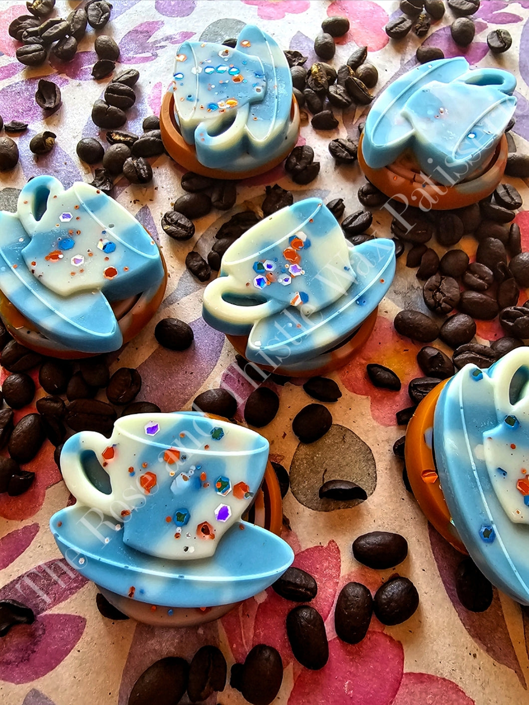 Blueberry Muffin Coffee Soy Wax Melt Shape