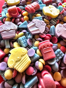Coco Shortie Soy Wax Melt Mixed Mini Shapes Bag