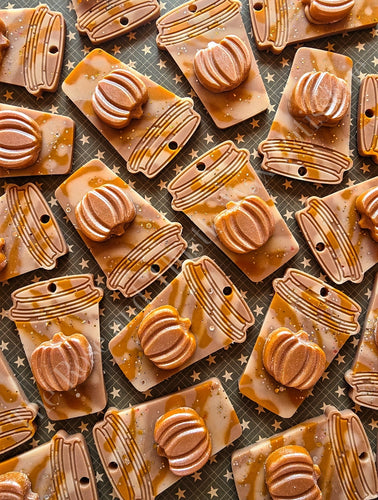 Spiced Pumpkin Coffee soy wax melt shapes