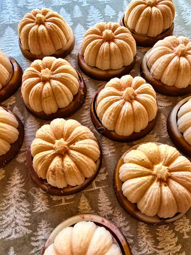 Vanilla Pumpkin Marshmallow Soy Wax Melt Shape