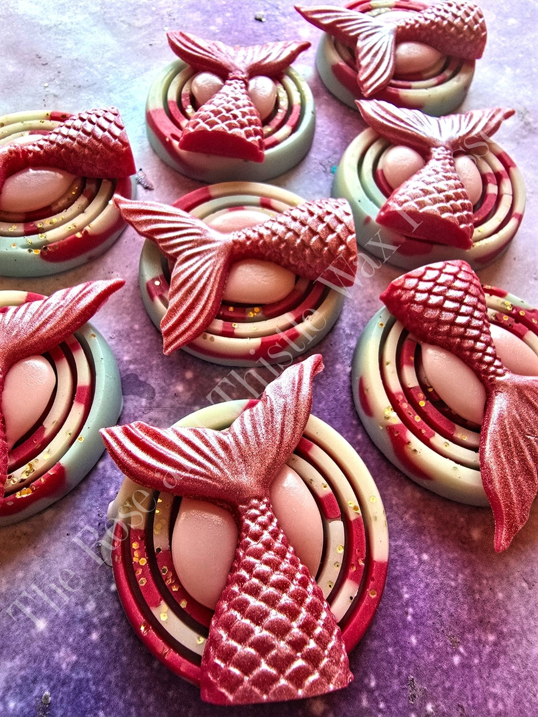Minty Jam Wax Melt Shapes
