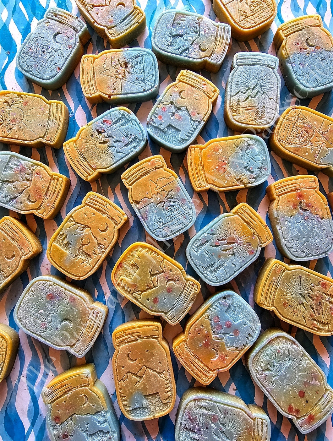Wake Up Happy soy wax melt shapes