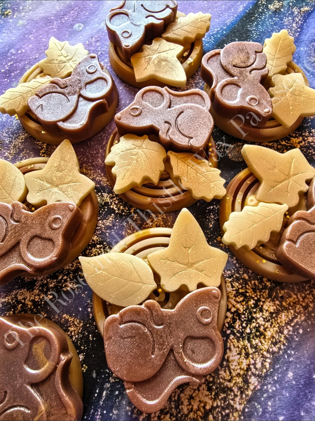 Tangerine and Cinnamon Soy Wax Melt Shape