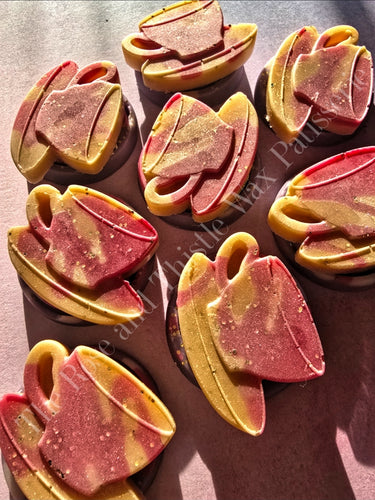 Marshmallow and Toffee Nut Latte Soy Wax Melt Shapes