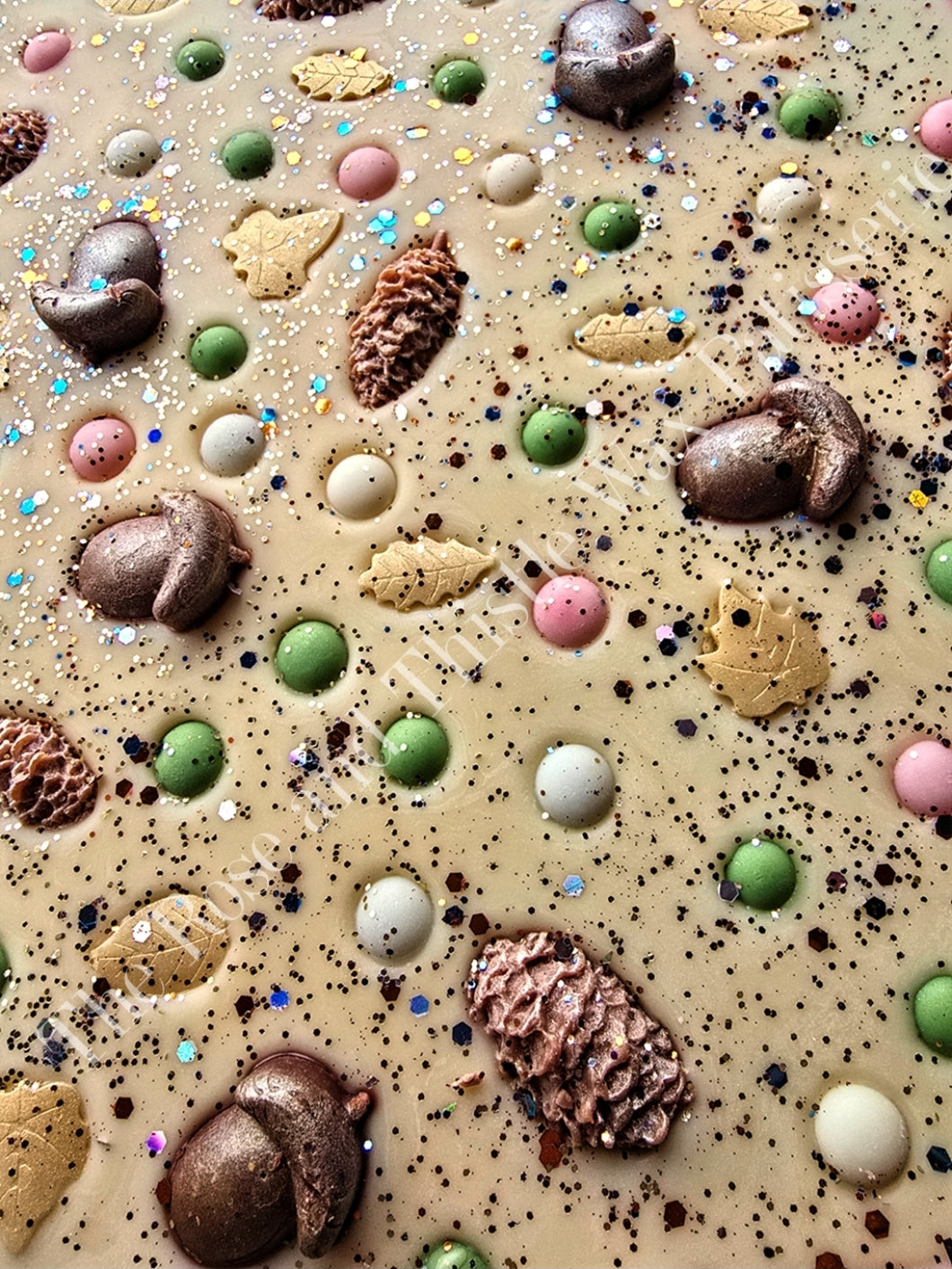 Vanilla Pinecones Soy Wax Melt Brittle.