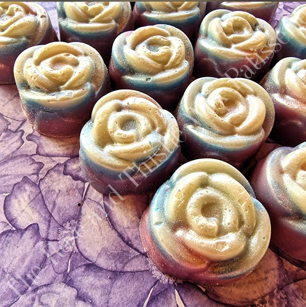 REDUCED! Petal Pound Cake Wax Melt Rose