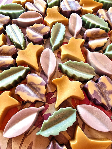 Blackberry and Bay wax melt shapes